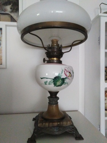 Jugendstil petroleumlampe - jugendstil,