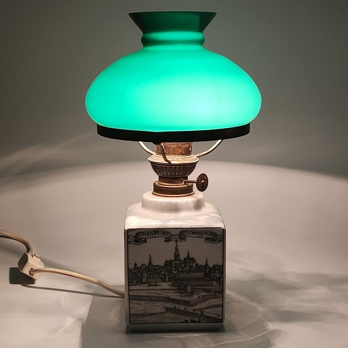 Vintage tischlampe petroleum - vintage,