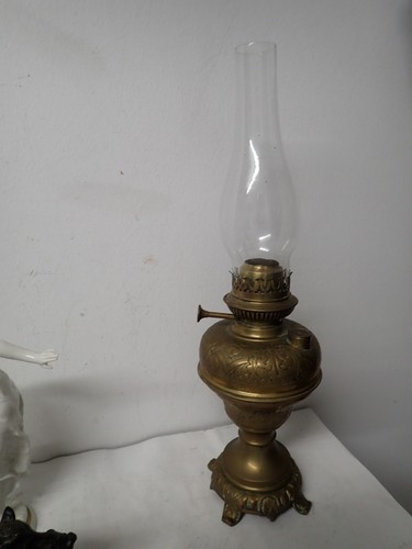 Tolle antike petroleumlampe - tolle, in