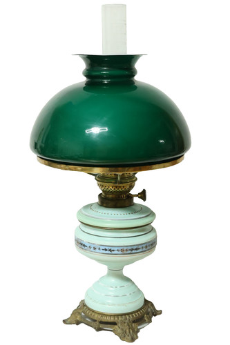 Alte petroleumlampe tischlampe - alte,