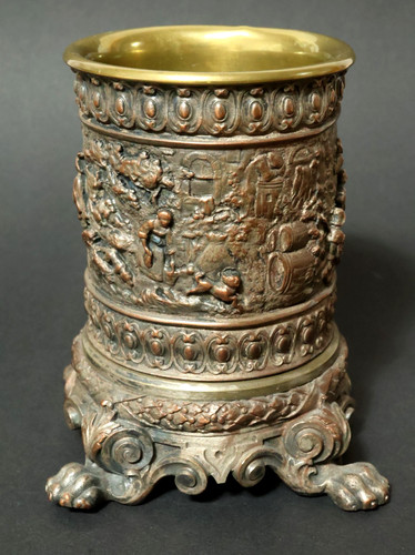 Alte petroleumlampe lampenfuß - alte,