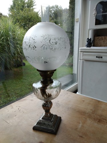 Antike französische lampe