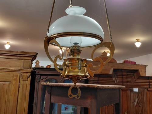 Antike jugendstil petroleum - jugendstil,