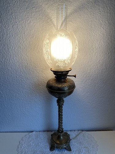 Antike französische lampe