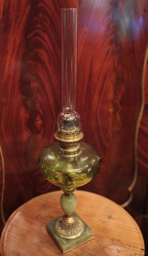 Jugendstil petroleumlampe - petroleumlampe, um