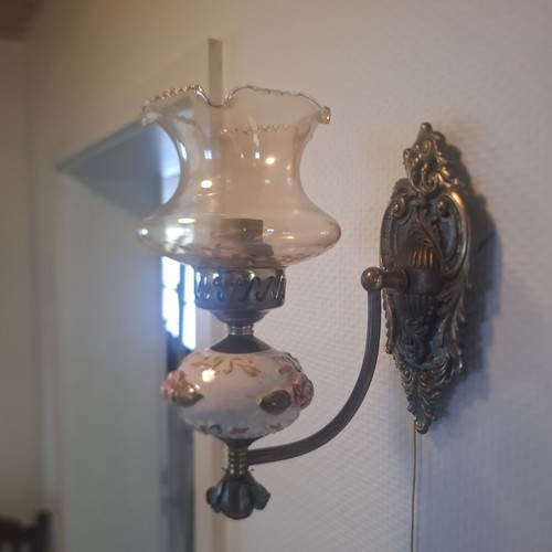 Antike wandlampe stil einer - antike, im