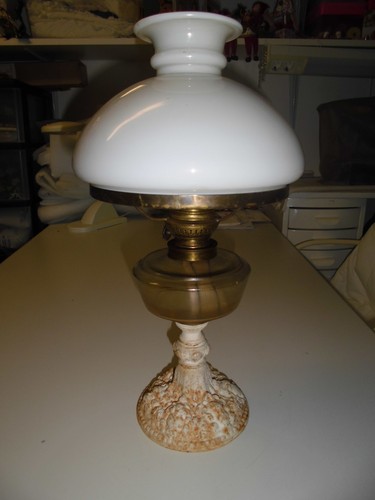 Alte petroleum tisch - alte, lampe