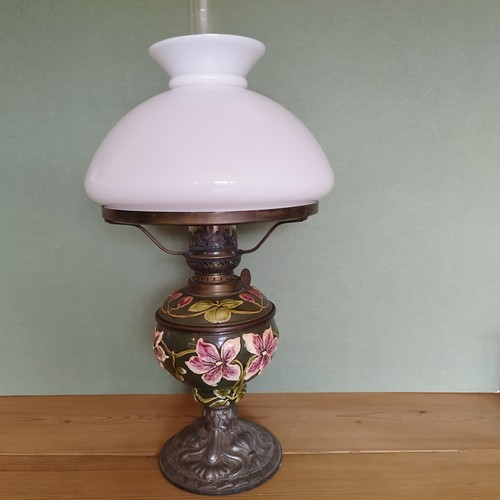 Petroleumlampe jugendstil - petroleumlampe,,