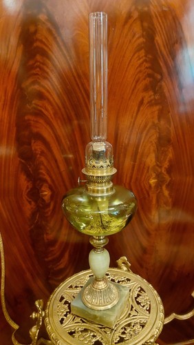 Jugendstil petroleumlampe - jugendstil,
