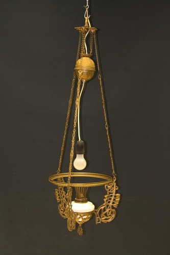 Alte petroleum deckenlampe - alte,